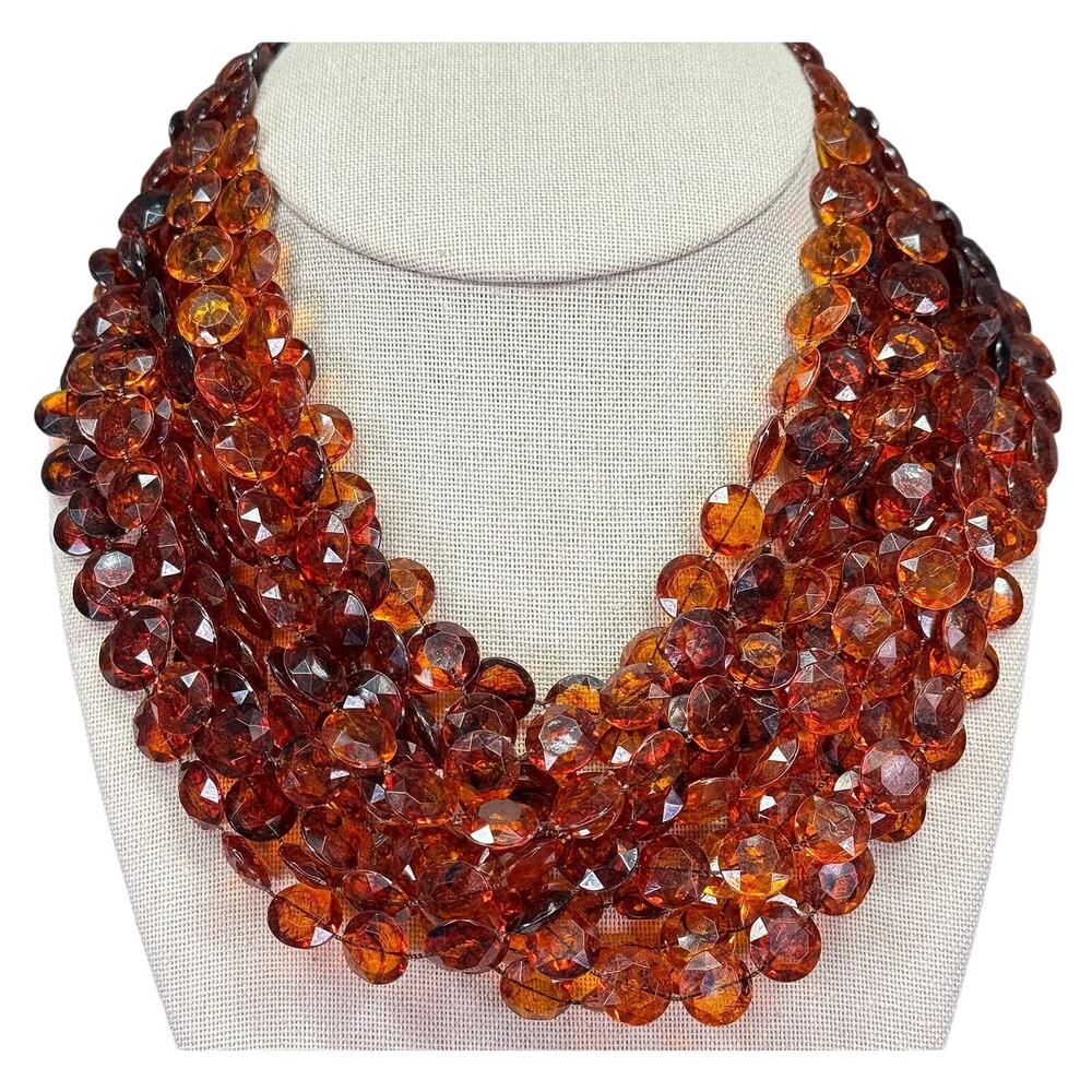 1950's Long Flapper Necklace